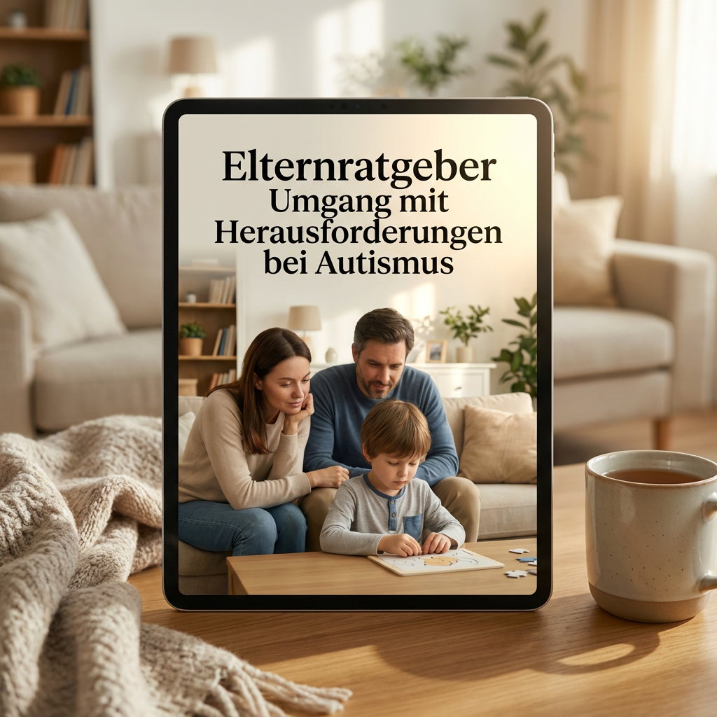 E-Book Leitfaden "Der Elternratgeber" bei autistischen Kindern