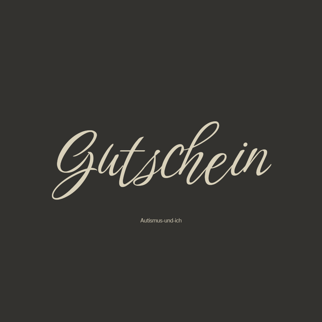 Geschenkgutschein Autismus und ich